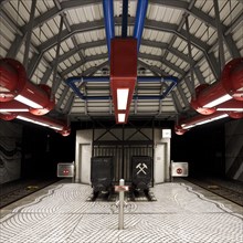 Underground station Bergwerk Consolidation