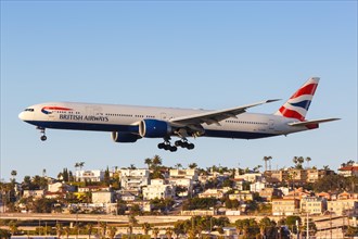 A British Airways Boeing 777-300ER aircraft