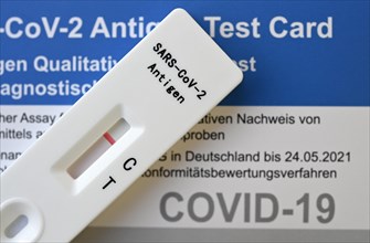 Negative Antigen Rapid Test