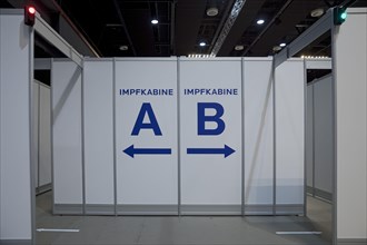 Vaccination booths