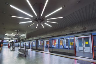 New subway at Garching-Forschungszentrum subway station