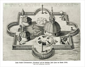 Tycho Brahe's Sternburg Observatory on the Danish island of Ven im Sunde