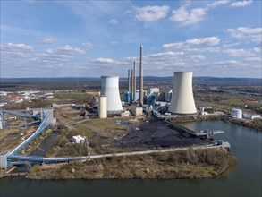 Staudinger steam power plant on the Main