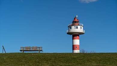 Lighthouse Steindeich near Kollmar
