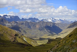 Landscape of the Andes at 4800 MueM
