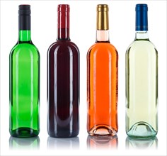 Wine bottles wine bottles collage collection red wine white wine rose exempted exempt