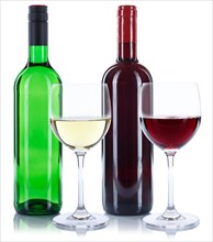 Wine bottles glass wine bottles wine glass red wine white wine exempt exempt isolated