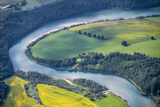 River Rauma and fields