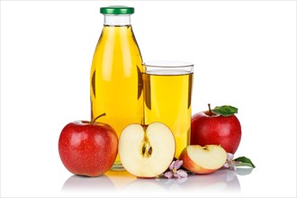 Apple juice apple juice fresh apples bottle fruit juice exempted isolated exempter