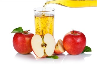 Apple juice pour in pour in apple juice apples fruit juice exempted exempted isolated