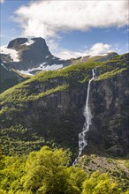 Waterfall on a cliff