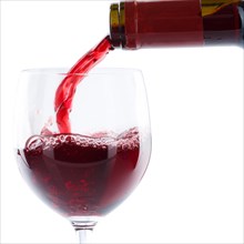 Wine pouring pouring from wine bottle red wine square exempted exempt isolated