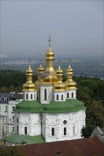 View from Great Bell Tower to a church of the Upper Lavra