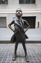 Bronze-Statue Fearless Girl