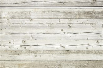 Board wall made of weathered boards