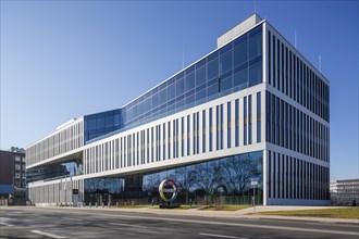 New construction of the corporate headquarters of the plastics group Covestro