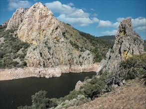 Monfrague National Park with the Tagus River