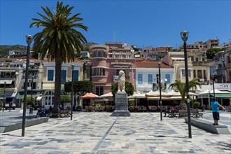 Town square of Samos town