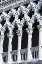 Facade with columns