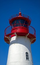 The lighthouse List West on the peninsula Ellenbogen near List
