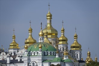 Golden domes of Assumption Cathedral and Refectory Church
