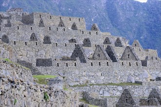 Inca ruined city at dawn