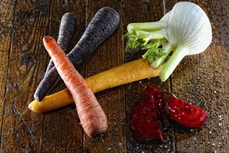 Still life with vegetables