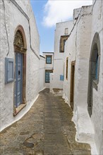White washed houses