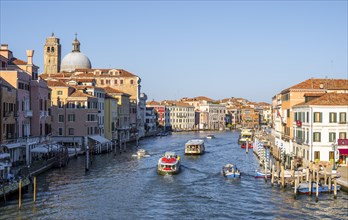 Boats on the Grand Canal