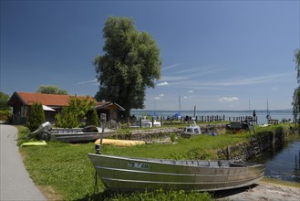 Boats on the Fraueninsel