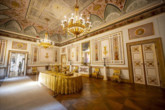 Historic dining room of a Venetian palace