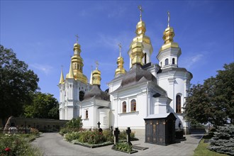 Church and cemetery at the Far Caves in the Lower Lavra