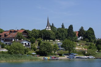 View of Gstadt from the boat