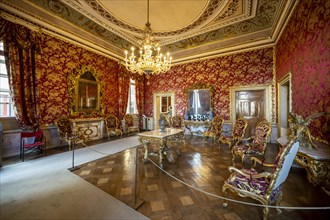 Historical living room of a Venetian palace