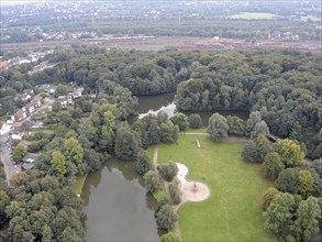 View from hot air balloon