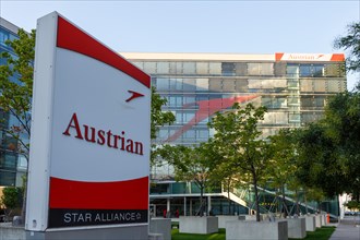 AUA Austrian Airlines Headquarters at Vienna Airport