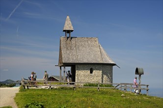 Steinling Chapel at the Steinlingalm below the Kampenwand