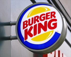 Burger King sign on one of their restaurants