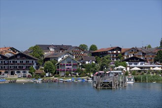 View of Gstadt from the boat