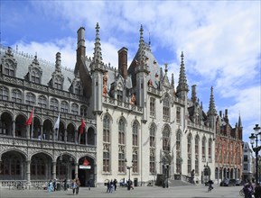 Neo-Gothic Provincial Palace Provinciaal Hof on the Market Square