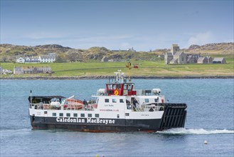 'Caledonian MacBrayne' ferry at sea