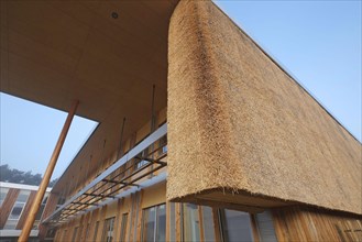 Sustainable straw clad building