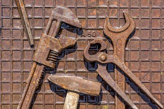 Old tool with Englishman
