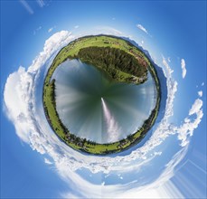 Spherical panorama of Riegsee