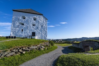 Kristiansten fortress overlooking Trondheim