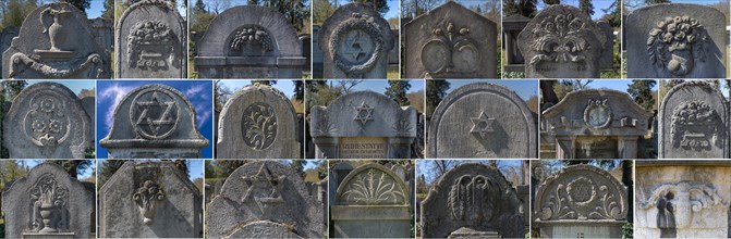 Symbols on Jewish gravestones