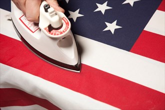 Ironing out the wrinkles in the american flag
