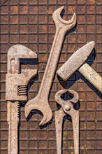 Old tool with Englishman