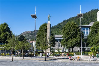 Main square in the Unesco world heritage site