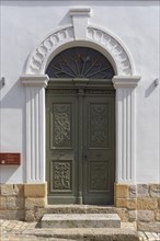 Entrance door of the synagogue